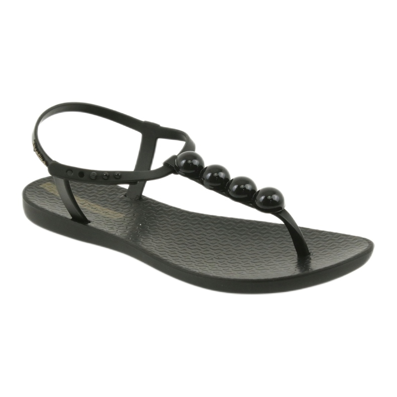 Ipanema sandali scarpe da donna infradito con palline 82517 nero 1