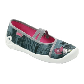 Scarpe per bambini Befado 116Y229 grigio multicolore 2