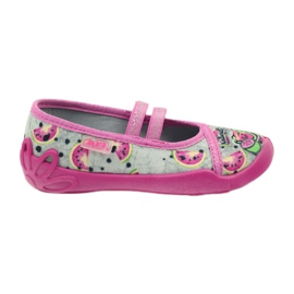Scarpe per bambini Befado 116X231 rosa grigio 1
