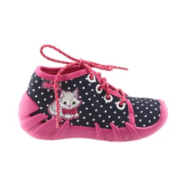 Calzature per bambini colorate Befado, comf. fino a 23 cm 130P039 blu navy rosa bianco 1