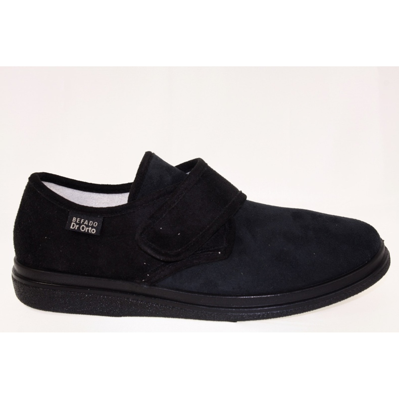 Befado scarpe da uomo pu 131M004 nero 2