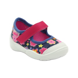Scarpe per bambini Befado 209P026 blu navy rosa 2