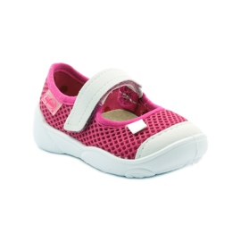 Scarpe per bambini Befado 209P025 rosa bianco 2
