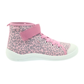 Scarpe per bambini Befado 268Y057 rosa grigio 1