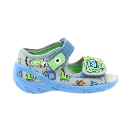Scarpe per bambini Befado pu 433P031 blu grigio 1