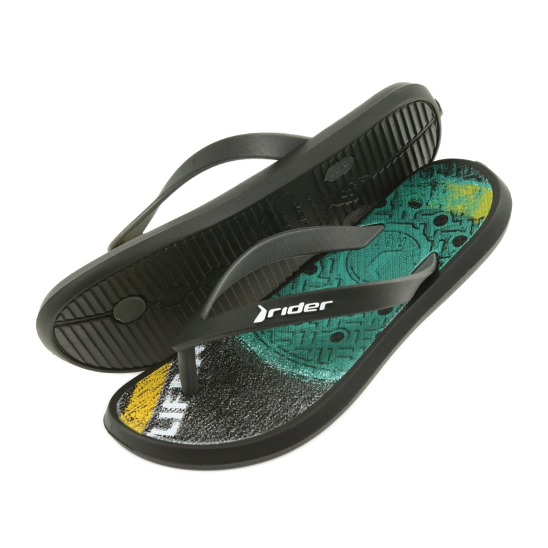 Rider Ragazzi Flip Flops 82563 Nero 5