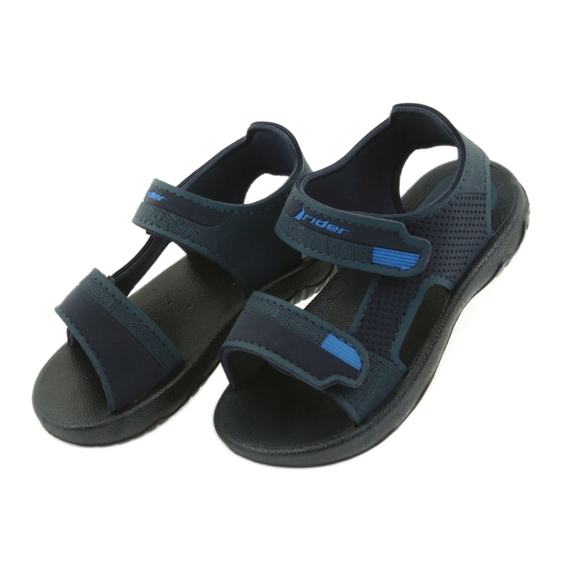 Rider Sandali per bambini in schiuma 82673 Velcro blu navy 4