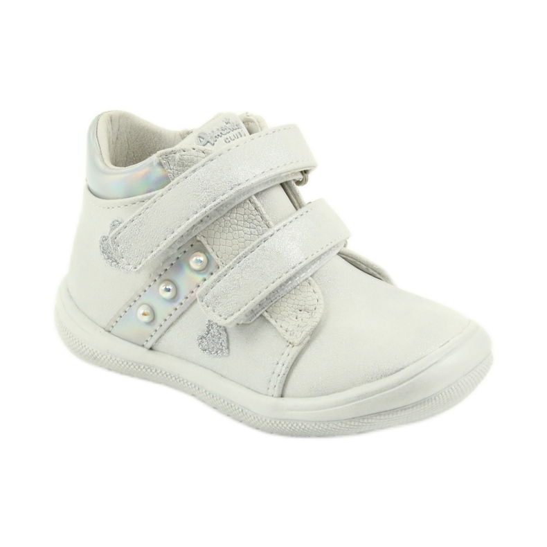 American Club Scarpe sportive ADI per bambini nel cuore degli americani bianco grigio 1