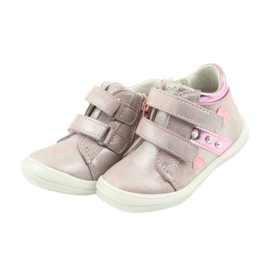 American Club Scarpe sportive ADI per bambini nel cuore degli americani grigio rosa 3