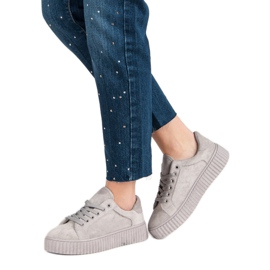 Seastar Creepers in camoscio grigio 1