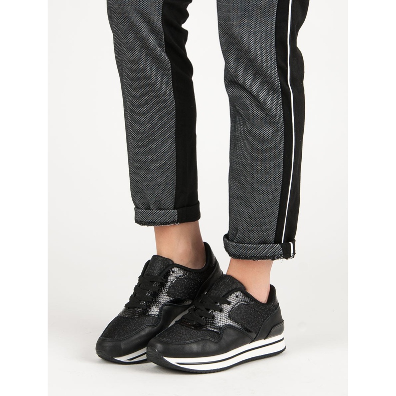 Scarpe sportive nere nero 1