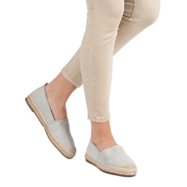 Bestelle Espadrillas in camoscio grigio 1