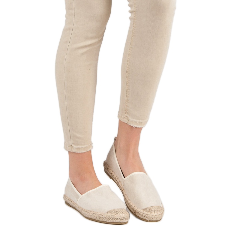 Bestelle Espadrillas in camoscio giallo 1