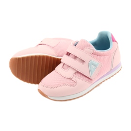 American Club Scarpe sportive da donna da jogging americane viola blu rosa 5
