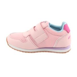 American Club Scarpe sportive da donna da jogging americane viola blu rosa 2