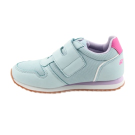 American Club Scarpe sportive da donna da jogging americane viola blu rosa 2