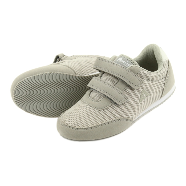 Scarpe sportive American Club grigie grigio 6
