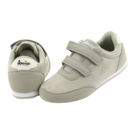 Scarpe sportive American Club grigie grigio 5
