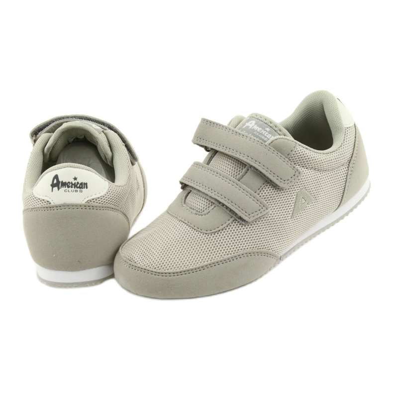 Scarpe sportive American Club grigie grigio 5