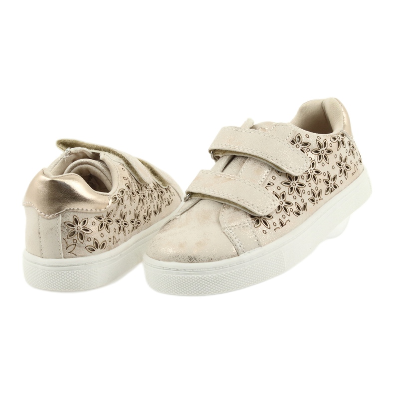 Scarpe per bambini fiori American Club d'oro 4