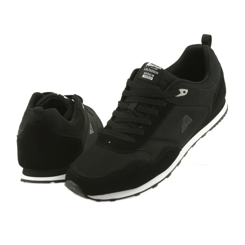 Sneakers American Club Sport, jogging WT11 / 19 nero 4