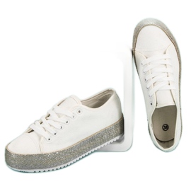 Espadrillas bianche bianca 2