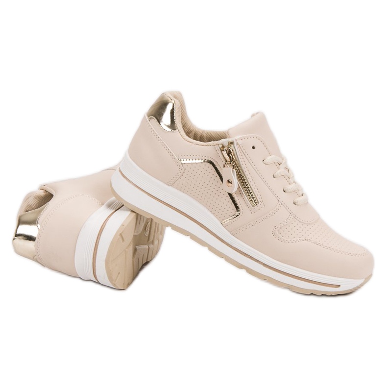 Scarpe sportive beige 1