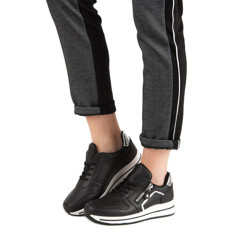 Scarpe sportive nere nero 1