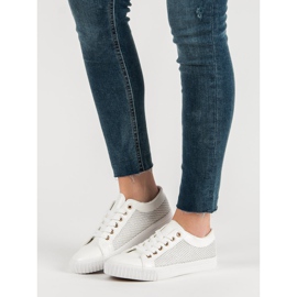 Muto Sneakers Bianche Con Rete bianca 1