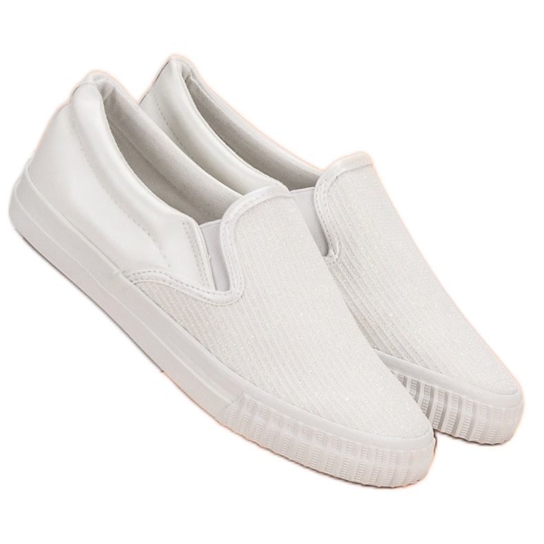 Muto Sneakers bianche senza lacci bianca 1