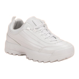 Scarpe Da Ginnastica Sulla Piattaforma bianca 2