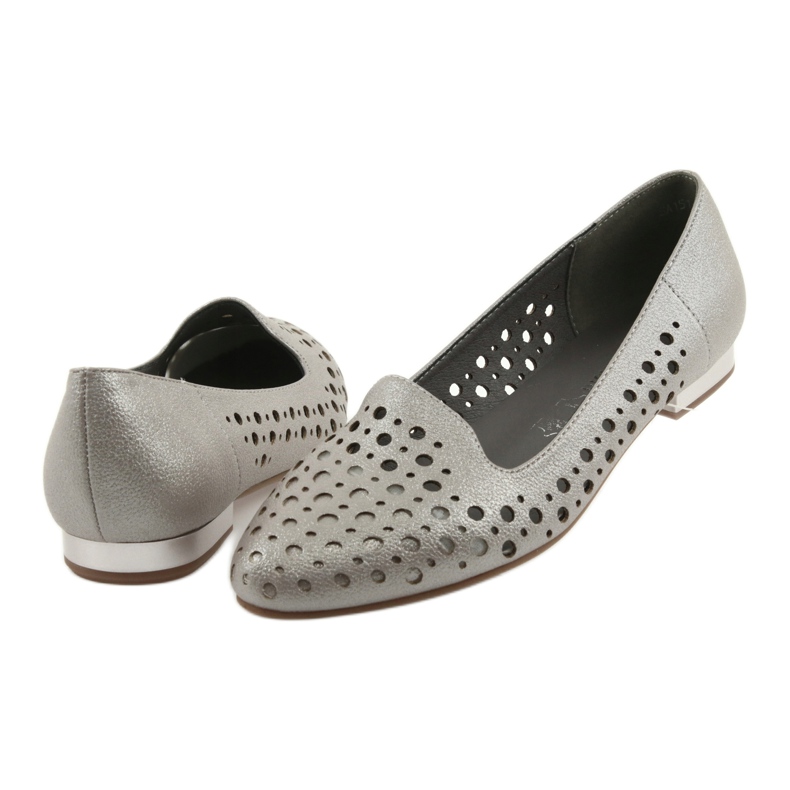 M.Daszyński Lordsy scarpe eleganti da donna SA151 beige 4