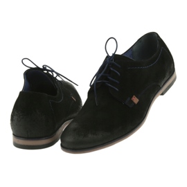 Nikopol Scarpe da uomo in pelle scamosciata 1709 nero 4