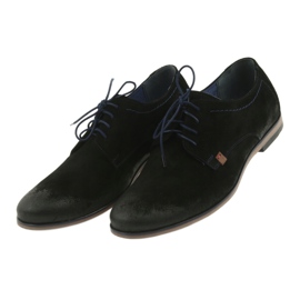 Nikopol Scarpe da uomo in pelle scamosciata 1709 nero 3