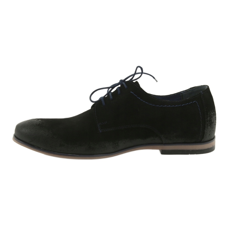 Nikopol Scarpe da uomo in pelle scamosciata 1709 nero 2