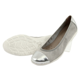 Ballerine donna Caprice 22152 grigio 5