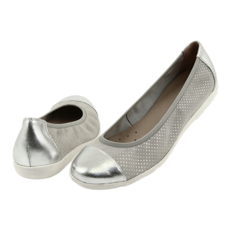 Ballerine donna Caprice 22152 grigio 4