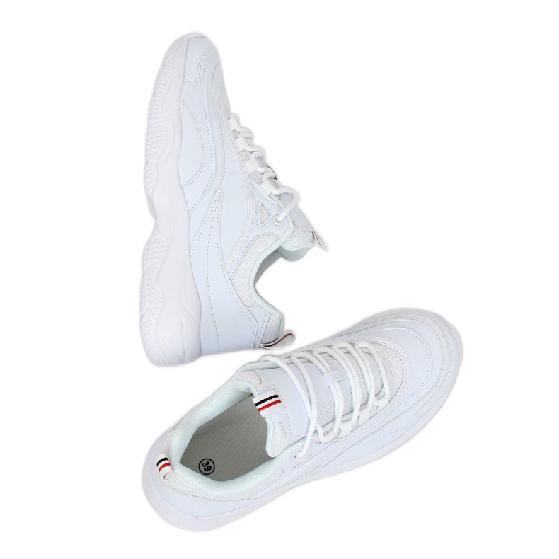 Scarpe sportive bianche YD05P-2 Bianco bianca 1