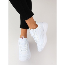 Scarpe sportive bianche YD05P-2 Bianco 2