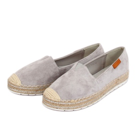 Espadrillas in camoscio grigio RC-61 Grey 2