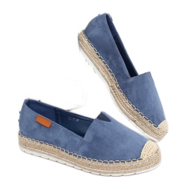 RC-61 Espadrillas blu scamosciato blu 2