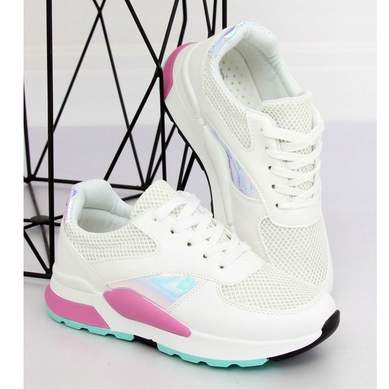 Scarpe sportive bianche LV73P bianche bianco 1