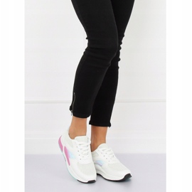 Scarpe sportive bianche LV73P bianche bianco 2