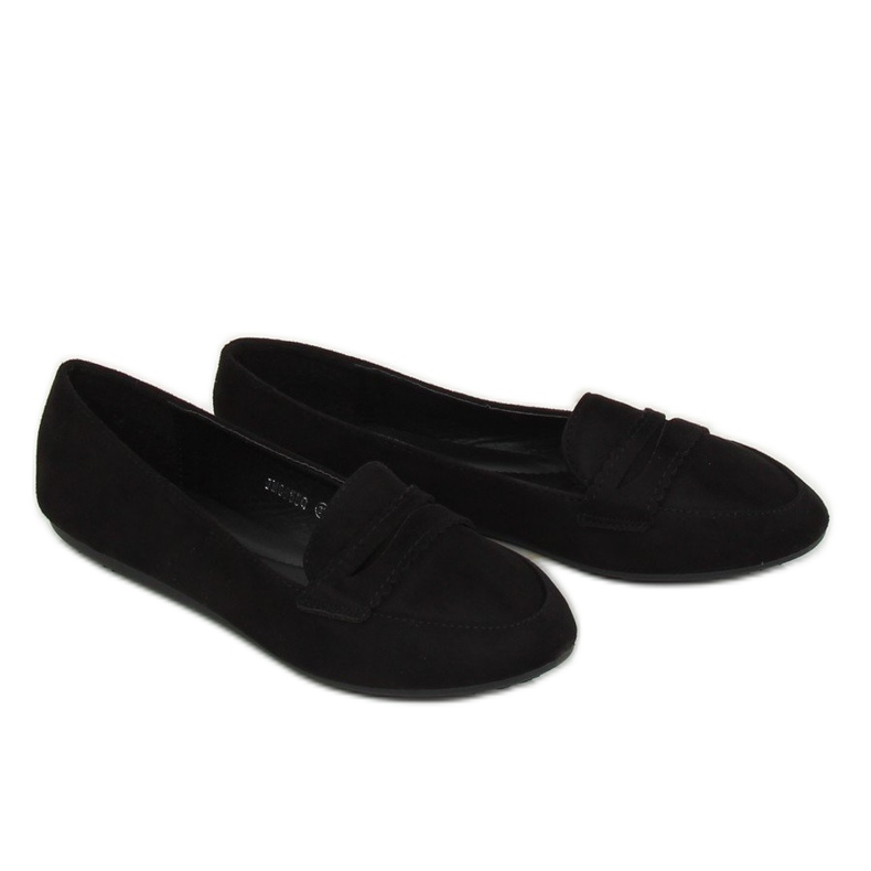 Mocassini ballerine nere JM6655Q Negro nero 1