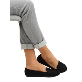 Mocassini ballerine nere JM6655Q Negro nero 2