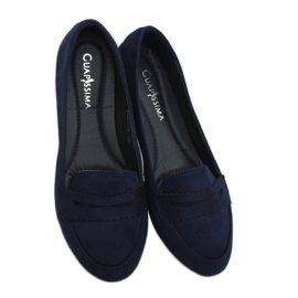 Mocassini ballerina blu navy JM6655Q Azul Marino 1