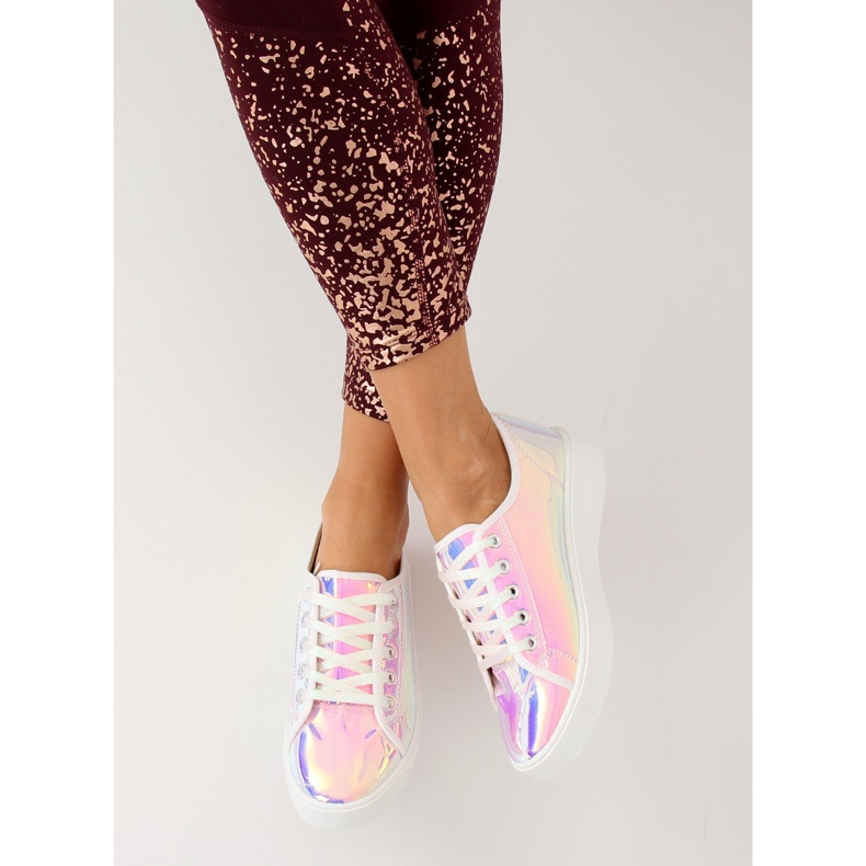 FZ09 Sneakers rosa petrolio 2