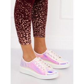 FZ09 Sneakers rosa petrolio 1