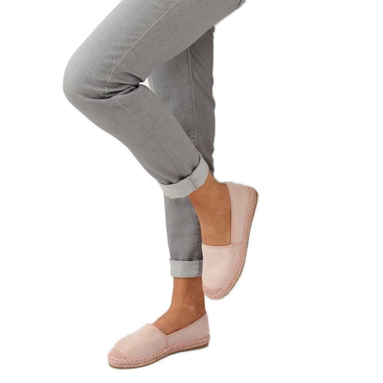 Espadrillas, camoscio rosa AF40 Pink 1