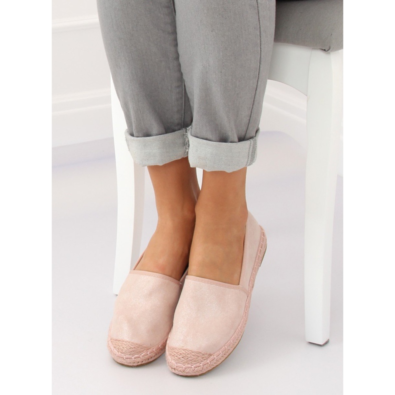 Espadrillas, camoscio rosa AF40 Pink 2
